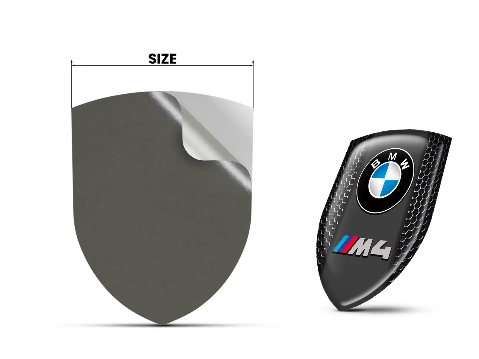 BMW Silikonsticker Robust Hochwertig Professionell